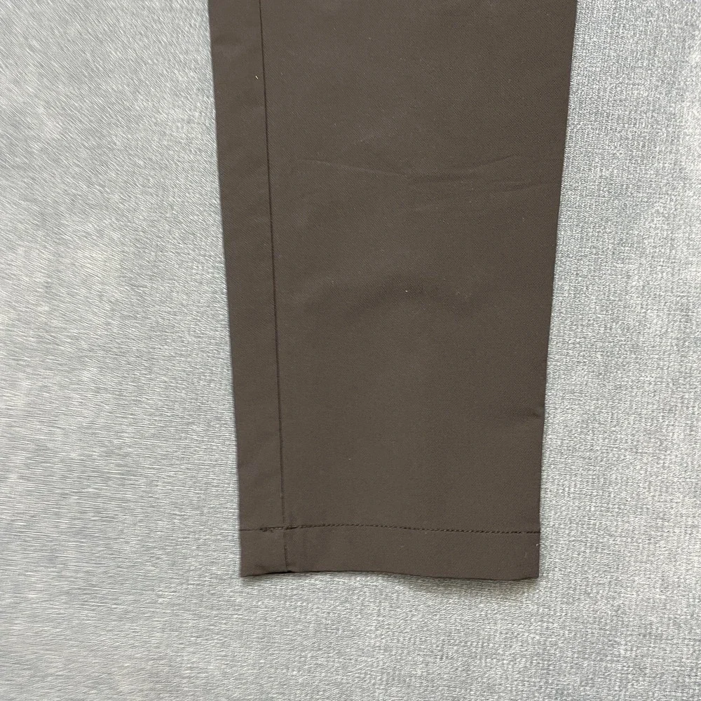 Banana Republic Chino Pants Mens 36x30 Black Pockets Casual Straight Flat Front